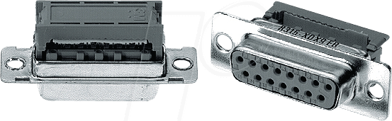 3M 83156009 - D-SUB Steckverbinder, 15 pol, Buchse von 3M ELEKTRO PRODUKTE