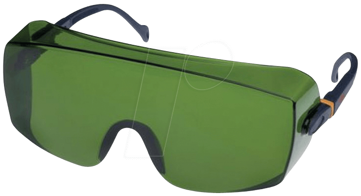 3M AS 2805 - Schutzbrille, IR, Überbrille, grün, EN166:2001 von 3M ELEKTRO PRODUKTE