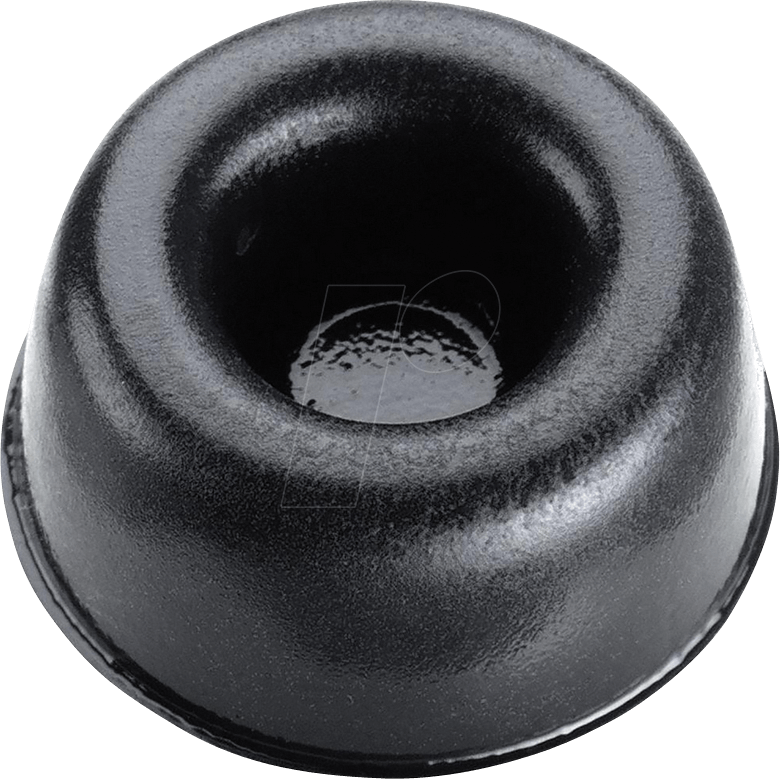 3M SJ5009 BLACK - Gummifüsse, 22,3 x 10,1 mm, schwarz 24 Stück von 3M ELEKTRO PRODUKTE
