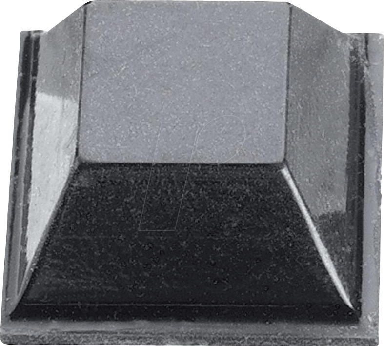 3M SJ5018 BLACK - Gummifüsse, 12,7 x 12,7 x 5,8 mm, schwarz 80 Stück von 3M ELEKTRO PRODUKTE