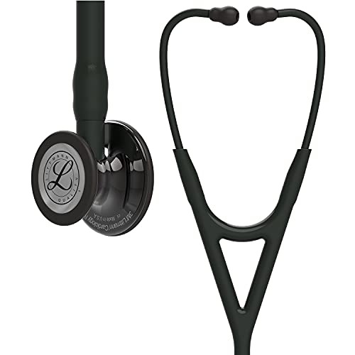 3M Littmann Cardiology IV Stethoskop für die Diagnose, hochglänzendes, Smoke-Finish Bruststück, Schlauch, Schlauchanschluss und Ohrbügel in Schwarz, 69 cm, 6232 3M Littmann Cardiology IV Stethoskop für die Diagnose, hochglänzendes, Smoke-Finish Bruststück, Schlauch, Schlauchanschluss und Ohrbügel in Schwarz, 69 cm, 6232 von Littmann