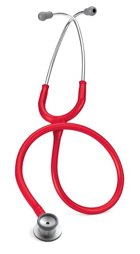 3M Littmann Classic II Säuglingsstethoskop, 2114R, rot, 71 cm Schlauchlänge, Membrandurchmesser: 30 mm, Trichterdurchmesser: 19 mm, 1 Stück von 3M Littmann