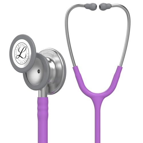 3M Littmann Classic III Stethoskop zur Überwachung, 5832, lavendelfarbener Schlauch, 69 cm von 3M Littmann