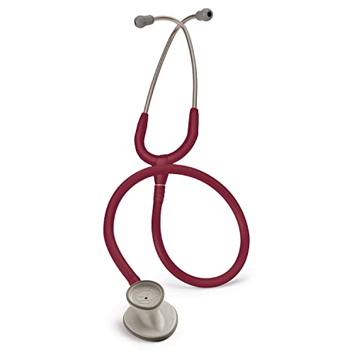 3M Littmann Lightweight II S.E. Stethoskope, 2451, burgunderroter Schlauch, 70 cm, 1 Stück von 3M Littmann