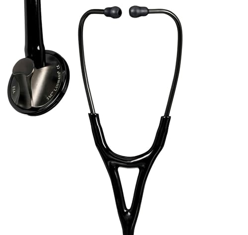 3M Littmann Master Cardiology, 2176, schwarz, 69 cm Schlauchlänge, 1 Stück, Smoke- Edition von 3M Littmann