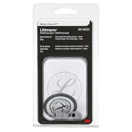 3M Littmann Stethoskop Ersatzteil-Set, Master Classic, 40023, grau von 3M Littmann