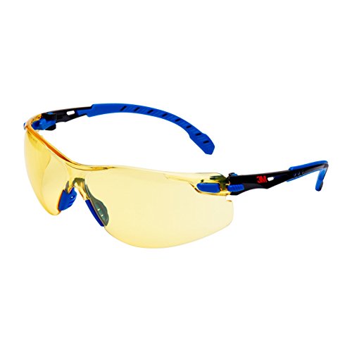3M Solus Safety Glasses, Blau/Schwarz frame, Scotchgard Anti-Fog, Amber Lens, S1103SGAF-EU 3M Solus Safety Glasses, Blau/Schwarz frame, Scotchgard Anti-Fog, Amber Lens, S1103SGAF-EU von 3M Solus
