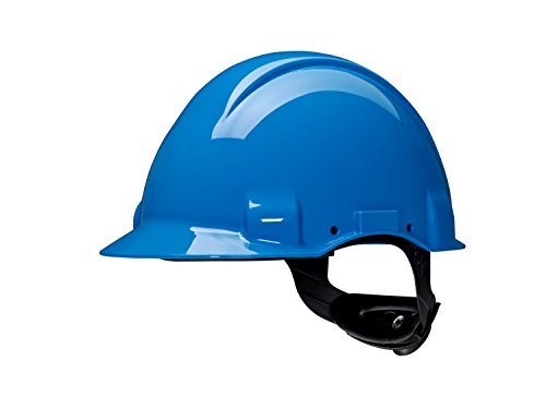 3 M g3001muv1000 V-bb Helm G3001, ohne Belüftung, Dielektrikum 1000 V, Blau, mit Lifebelt Roulette und Schweiß Band Leder von 3M