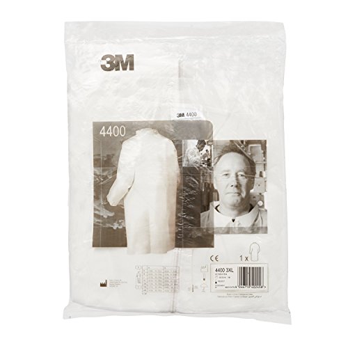 3M 4400W3XL Besucher Laborkittel 4400, Größe 3X-Large, Weiß 3M 4400W3XL Besucher Laborkittel 4400, Größe 3X-Large, Weiß von 3M