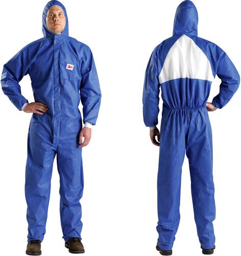 3M 4530M Schutzanzug 4530 Kleider-Größe=M Blau 3M 4530M Schutzanzug 4530 Kleider-Größe=M Blau von 3M