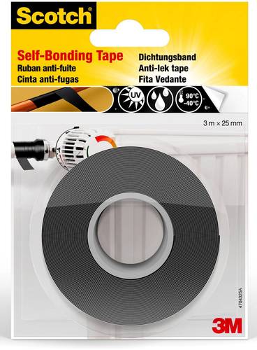 3M 4704 Reparaturband Schwarz (L x B) 3m x 25mm 1St. von 3M