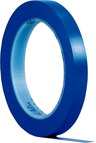 3M 471 Hochwertiges Weich-PVC-Klebeband, 12 mm x 33 m, Blau (72-er Pack) von 3M