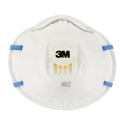 3M 8822C3, FFP2 Atemschutz-Maske für Handschleifen und Elektrowerkzeugarbeiten – Atemmaske mit Schutzstufe FFP2 und 3M Cool Flow Ventiltechnik – 3 Stück 3M 8822C3, FFP2 Atemschutz-Maske für Handschleifen und Elektrowerkzeugarbeiten – Atemmaske mit Schutzstufe FFP2 und 3M Cool Flow Ventiltechnik – 3 Stück von 3M