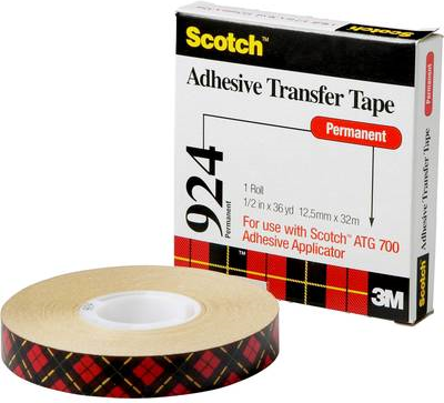 3M 924655 Klebefilm Transparent (L x B) 55 m x 6 mm 1 Rolle(n) (924655) von 3M