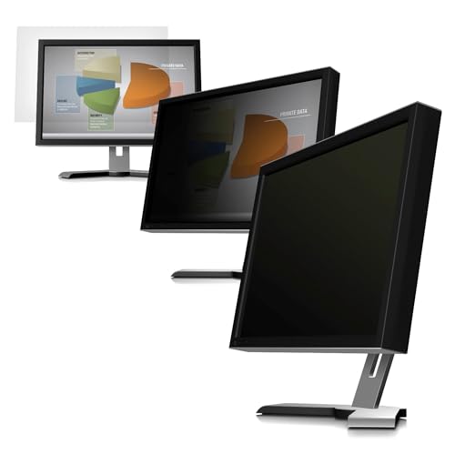 3M 98-0440-4928-0 Standard Blickschutzfilter (47 cm (18,5 Zoll) Display) für Desktop Monitor schwarz von 3M