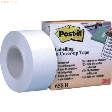 3M Abdeck- und Beschriftungsband Post-it 25,4mmx17,7m breit 3M Abdeck- und Beschriftungsband Post-it 25,4mmx17,7m breit von 3M