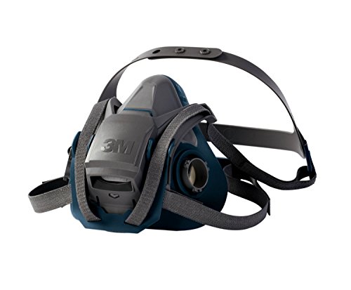 3M Atemschutz-Halbmaske 6502QL – Atemmaske mit Cool-Flow Ausatemventil & Quick-Release Mechanismus – Mehrwegmaske mit großer Filterauswahl für unterschiedlichste Einsatzzwecke, Größe M von 3M