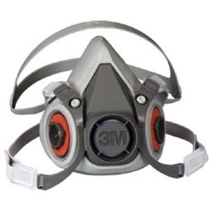 3M Atemschutz Halbmaske ohne Filter Größe: L 6300 (6300L) von 3M