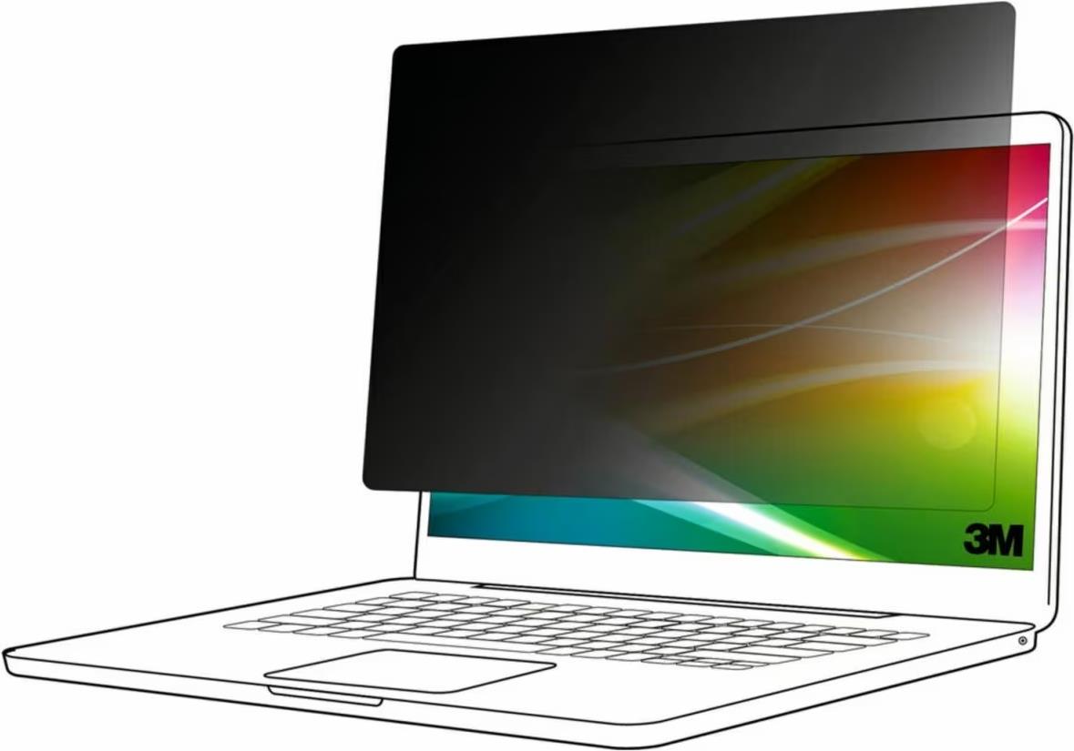 3M BPNHP001 - Blickschutzfilter für Notebook - heller Bildschirm, 3:2 - klebend - 33.8 cm (13.3) - Schwarz - für HP EliteBook x360 1030 G2 Notebook (7100311886) von 3M