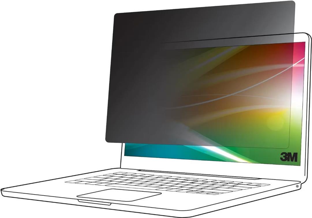 3M Bright Screen Privacy Filter - Blickschutzfilter für Notebook (horizontal) - 31.2 cm (12.3) (7100311649) von 3M