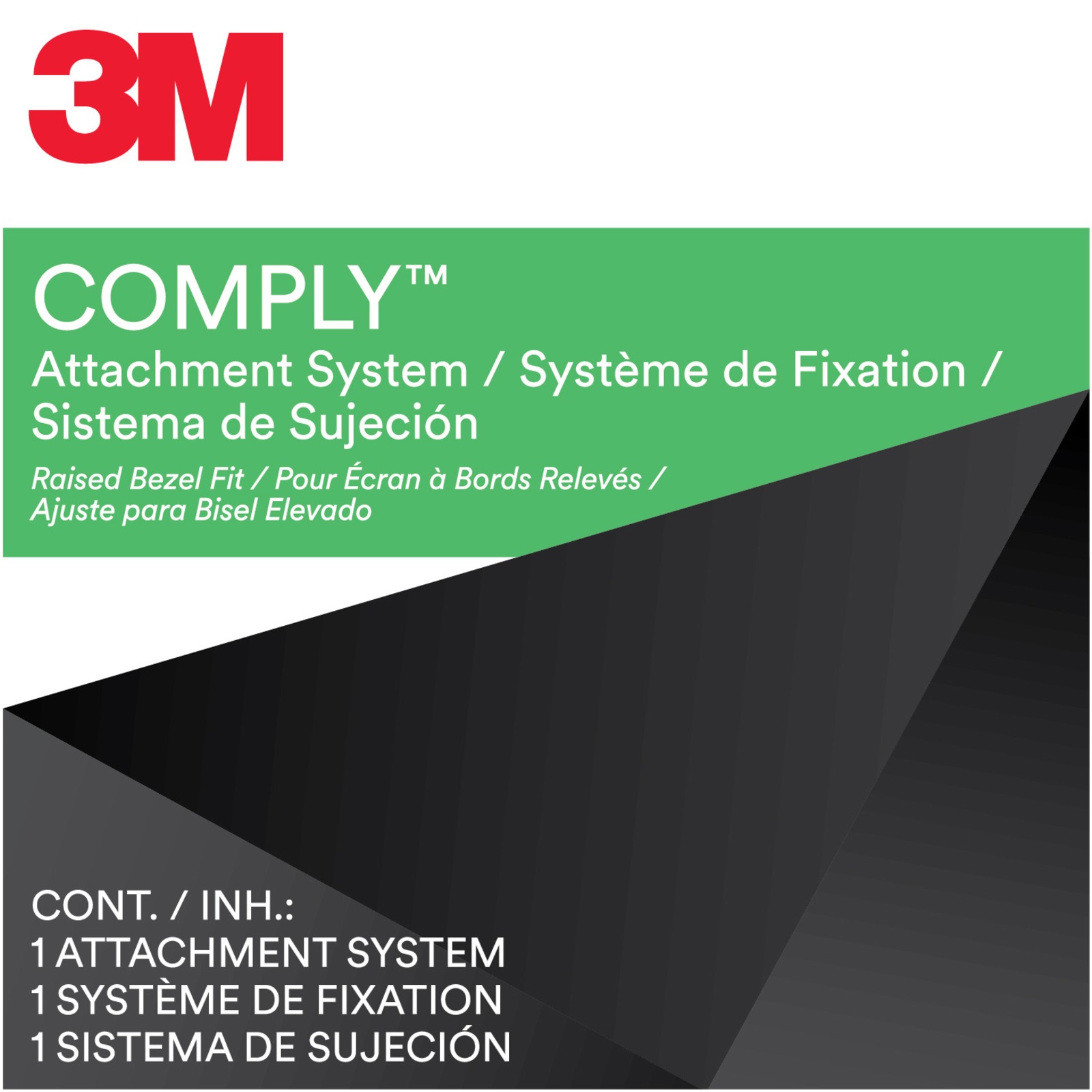 3M COMPLY Befestigungssystem für Laptop mit erhöhtem Rahmen (7100207581) von 3M
