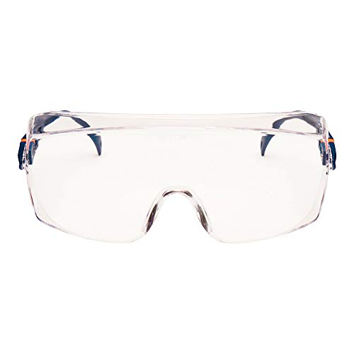 3M Classic Line Over Schutzbrille Optische Klasse 1 Schlagfester integraler Augenbrauenschutz Ref. 2800 CLO von 3M