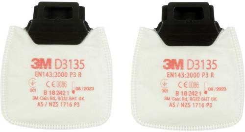 3M D3135 Secure Click P3 R Partikelfilter 2St. 3M D3135 Secure Click P3 R Partikelfilter 2St. von 3M