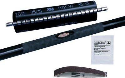 3M Deutschland Warmschrumpf-Rep.mansch. 80/25 mm, 250 mm HDCW 80/25-250 Ausführung Schrumpfmanschette, Innendurchmesser vor Schrumpf 93mm, Innendurchmesser nach Schrumpf 25mm, Nennquerschnitt 28 ... 80mm², Länge 250mm, Wandstärke 3,2mm, Halogenfrei, UV-be (DE272909883) 3M Deutschland Warmschrumpf-Rep.mansch. 80/25 mm, 250 mm HDCW 80/25-250 Ausführung Schrumpfmanschette, Innendurchmesser vor Schrumpf 93mm, Innendurchmesser nach Schrumpf 25mm, Nennquerschnitt 28 ... 80mm², Länge 250mm, Wandstärke 3,2mm, Halogenfrei, UV-be (DE272909883) von 3M