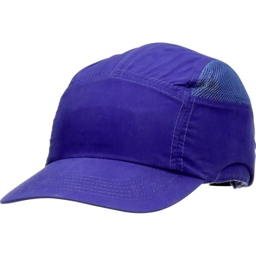 3M First Base+ Anstoßkappe / Kopf-Schutzkappe / Sicherheitskappe, Grau mit Standard-Schirm 70 mm von 3M
