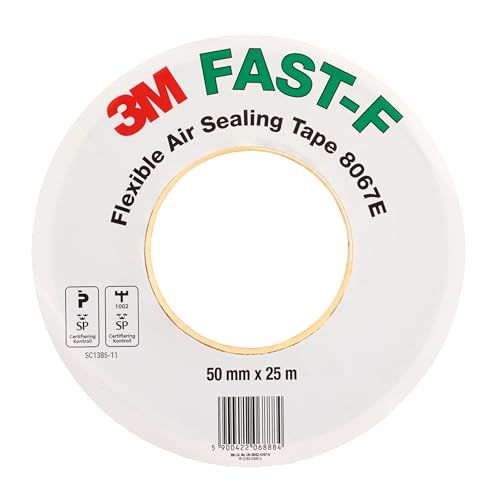 3M Flexibles Dehnbares Dichtband 8067E FAST-F, Braun, 50 mm x 25 m, 0.25 mm von 3M