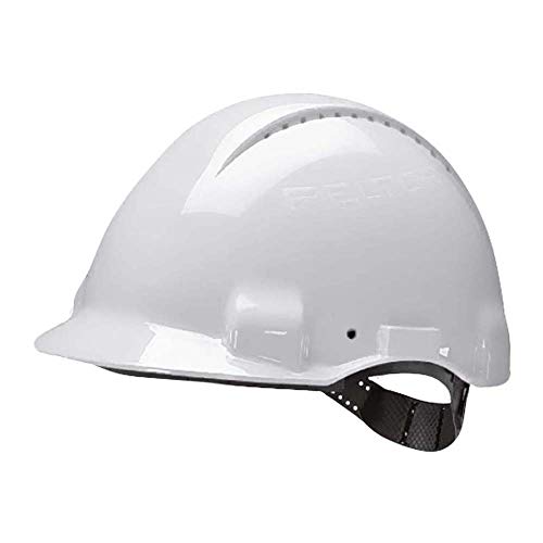 3M G30CUW Peltor Schutzhelm G3000C, ABS, Helm Innenausstattung mit Kunststoff SchWeißband und Pinnlock Verschluss, belüftet, Weiß 3M G30CUW Peltor Schutzhelm G3000C, ABS, Helm Innenausstattung mit Kunststoff SchWeißband und Pinnlock Verschluss, belüftet, Weiß von 3M