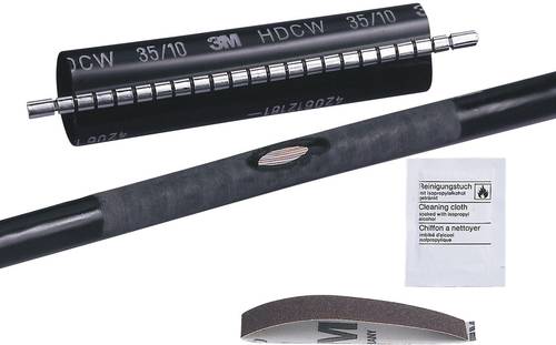 3M HDCW-35/10-250 Warmschrumpf-Verbindungsgarnitur ohne Schraubverbinder Kabel-Ø-Bereich: 10 - 35mm von 3M