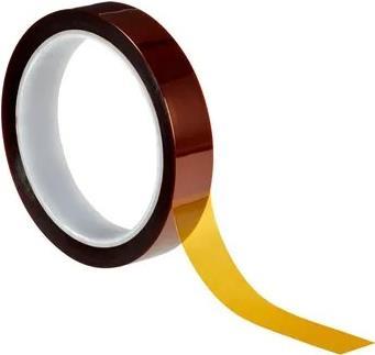 3M Hochtemperatur Polyimid-Klebeband - Gelb - Maskierung - Polyimid - Chemikalienbeständig - Hitzebeständig - Temperaturbeständig - UV-beständig - -73 °C - 260 °C (54131233) von 3M