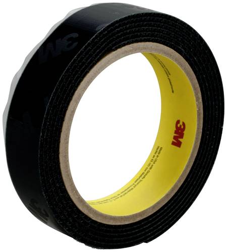 3M Klettband zum Aufkleben (L x B) 45.72m x 50.8mm Schwarz 1St. von 3M