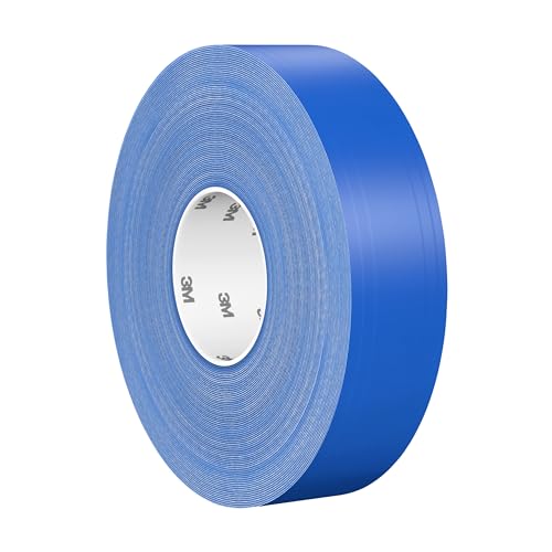3M Langlebiges Bodenmarkierungsband 971, Blau, 50.8 mm x 32.9 m, 0.43 mm, Einzeln verpackt zur bequemen Entnahme 3M Langlebiges Bodenmarkierungsband 971, Blau, 50.8 mm x 32.9 m, 0.43 mm, Einzeln verpackt zur bequemen Entnahme von 3M