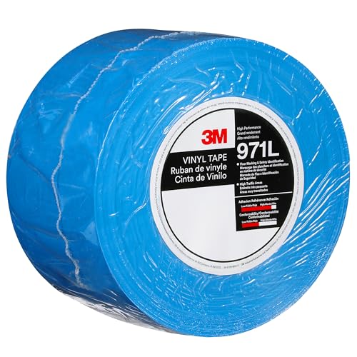 3M Langlebiges Bodenmarkierungsband 971L, Blau, 101.6 mm x 33 m, 0.43 mm, Individually Wrapped Conveniently Packaged 3M Langlebiges Bodenmarkierungsband 971L, Blau, 101.6 mm x 33 m, 0.43 mm, Individually Wrapped Conveniently Packaged von 3M