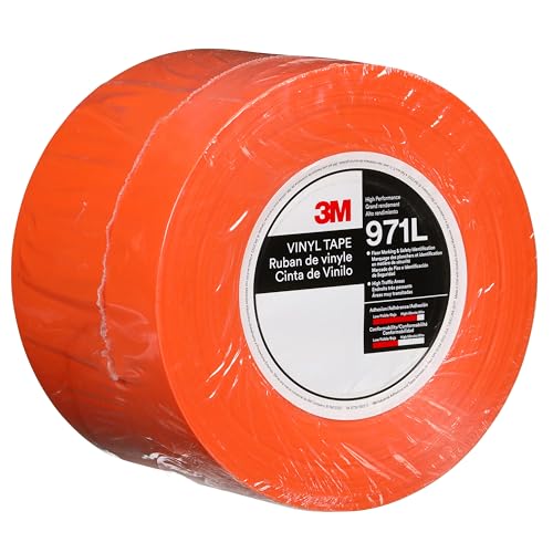 3M Langlebiges Bodenmarkierungsband 971L, Orange, 101.6 mm x 33 m, 0.43 mm, Individually Wrapped Conveniently Packaged 3M Langlebiges Bodenmarkierungsband 971L, Orange, 101.6 mm x 33 m, 0.43 mm, Individually Wrapped Conveniently Packaged von 3M