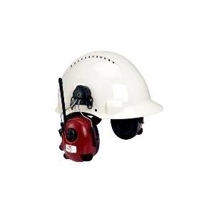 3M M2RX7P3E2-01 - Industry - H=29 M=28 L=22 - 30 dB - Stereophonisch - Kopfband - Helmet - Schwarz - Rot - Weiß (XH001680400) von 3M