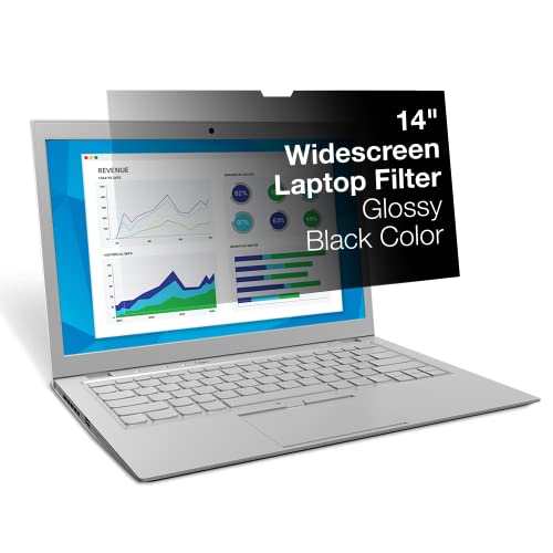 3M PF14.0W9 Blickschutzfilter Standard für Notebooks 35,6 cm Weit (entspricht 14,0"Weit) 16:9 von 3M