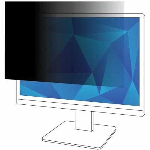 3M PF320W9B Blickschutzfilter für 81,3 cm (32 Zoll) Breitbild-Monitor (16:9 Seitenverhältnis), schwarz von 3M