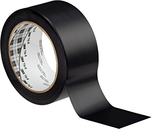 3M PVC-Klebeband 764i, 50 mm x 33 m, Schwarz (24-er Pack) von 3M