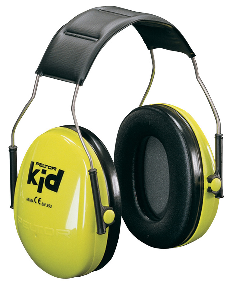 3M Peltor kid Kapsel-Gehörschutz H510, neongrün / schwarz von 3M