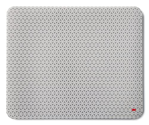 3M Präzisions-Mousepad MS200PS, Präzisions-Mousefläche mit selbsthaftender Unterseite, grau, 21,5 x 17,8 cm von 3M