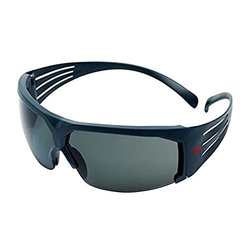 3M SF611AS SecureFit Schutzbrille, AS, Polarisierende Scheibe, Grauer Rahmen, Grau von 3M SecureFit