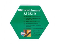 3M SJ352D, Staubschutzband, Schwarz, 5 m, Innenbereich, Gummi, 25 mm von 3M