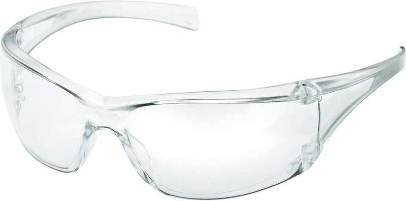 3M Schutzbrille - Antikratz-Beschichtung - graue Scheibe - Sicherheitsbrille - Bau-/Renovierungsarbeiten - Beide Geschlechter - Grau - Grau - Polycarbonat (PC) (VIRTUAA1) von 3M