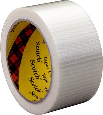 3M Scotch Filament-Klebeband 8959, 75 mm x 50 m, transparent - 1 Rolle (89597550) von 3M