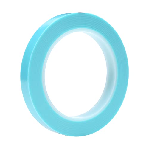 3M Scotch Hochtemperatur-Farblinienband, 4737 T, 25,4 mm x 33 m, 0,13Mm, Blau/Transparent (36-er Pack) von 3M