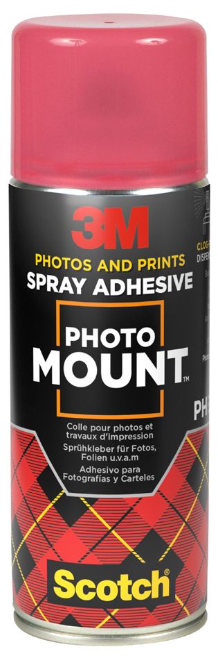 3M Scotch Sprühkleber PHOTO MOUNT, permanent, 400 ml von 3M