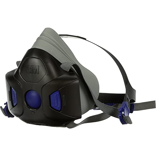 3M Secure Click Halbmaske HF-801, Gr. S dunkelgrau von 3M